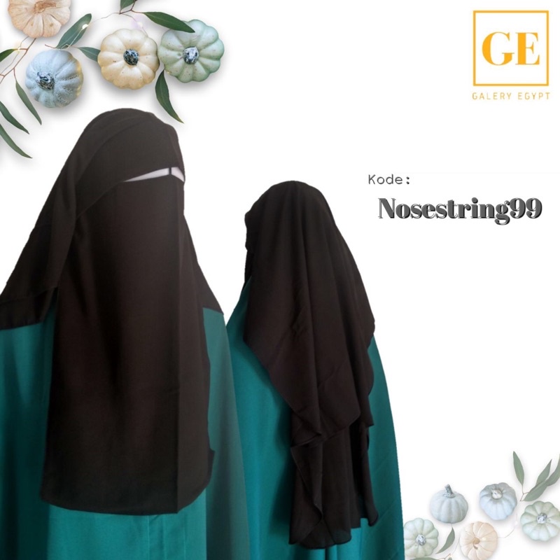 Cadar Poni Nosestring Brand Zeina Premium Ori Mesir Cadar Import Premium Sifon Arab premium