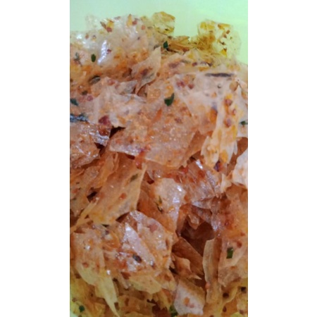 

100g Keripik Kaca Pedas Daun Jeruk