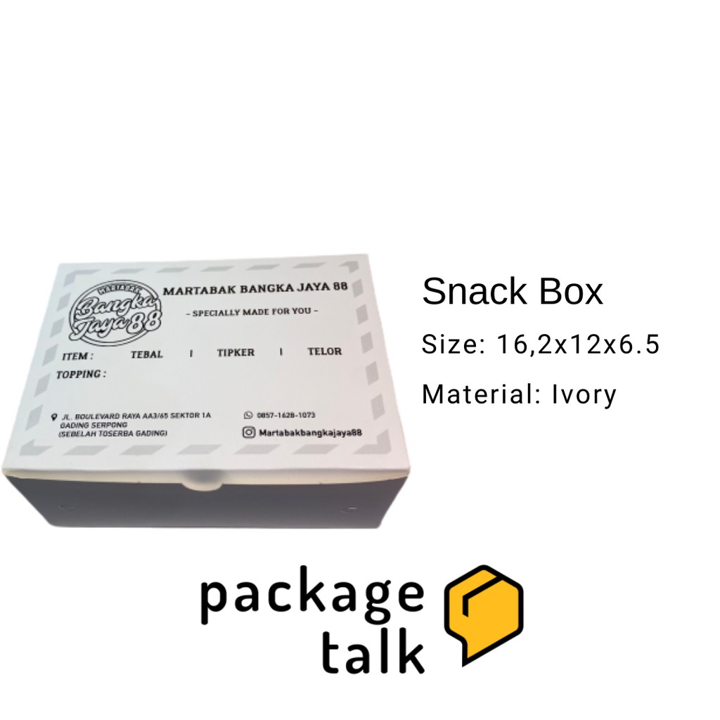 Jual Custom Box Kotak Makanan Kardus Packing Kardus Box Karton Kardus Packing Box Kotak