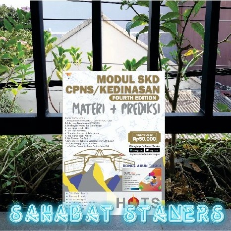 

DISKON Modul Bebas TKD CAT CPNS Umum dan Kedinasan KPL342