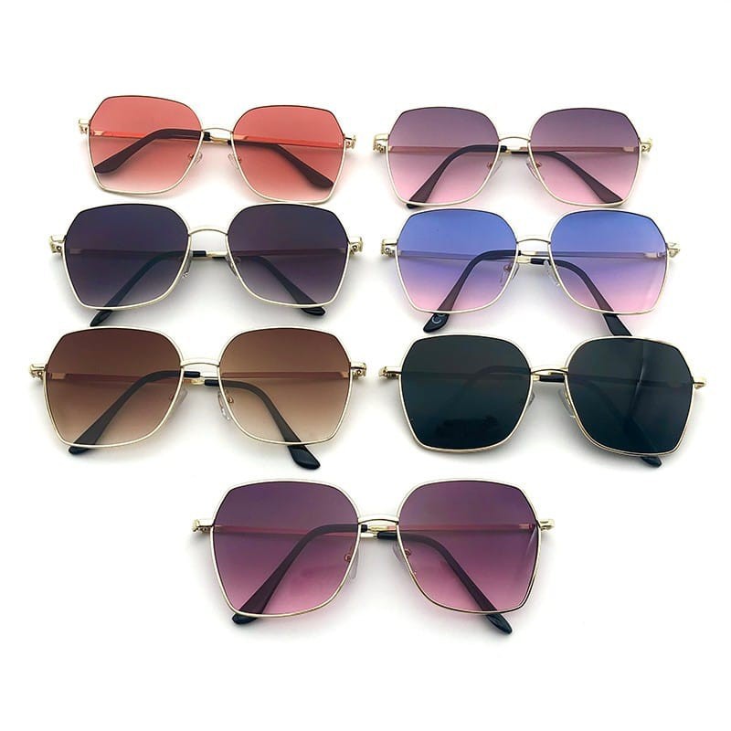 (COD) Kacamata Hitam Kacamata Frame Sunglasses Lensa MALLSHOPPING