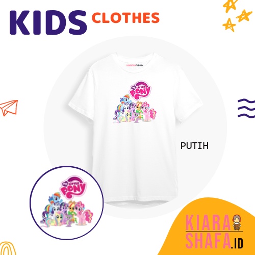 Kiarashafa - Baju Anak / Kaos Anak Little Pony