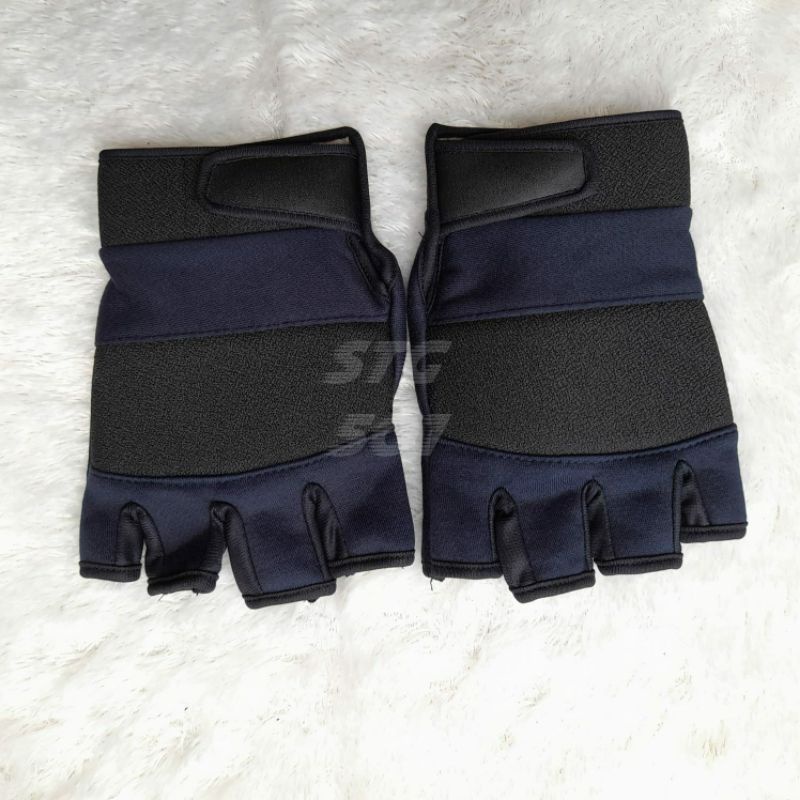 12 Pasang Sarung Tangan Motor Hitam/Lusinan Sarung Tangan Motor/Grosir Sarung Tangan Motor Hitam