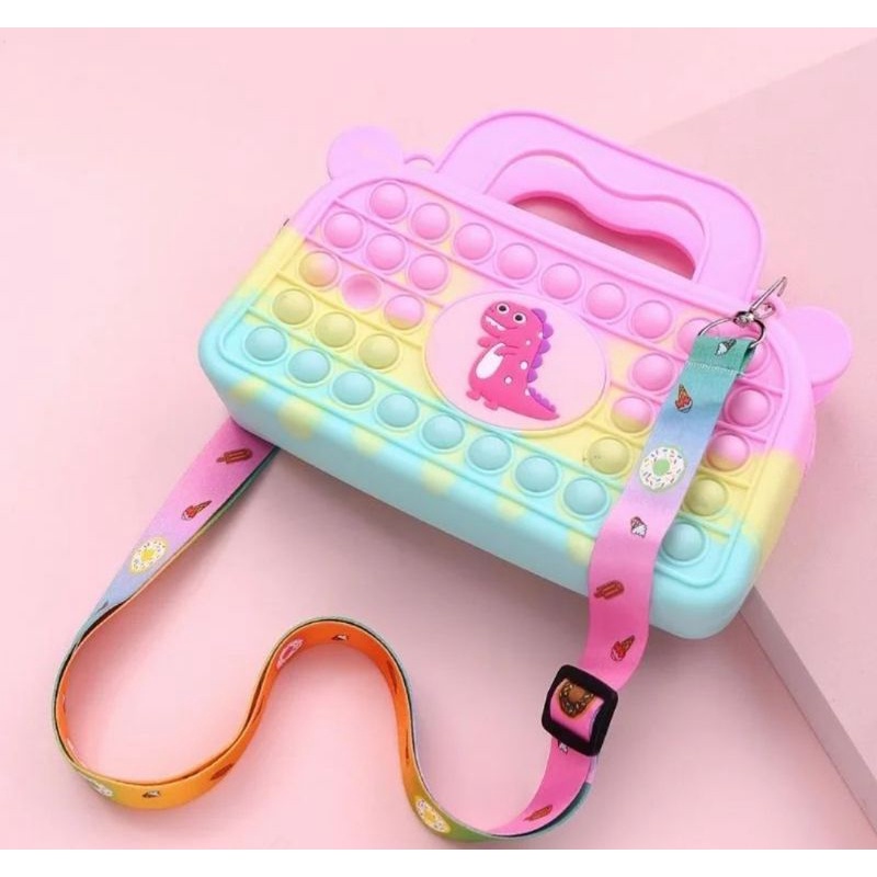 TAS POP IT KOTAK JUMBO UNICORN TAS POP IT KOTAK JUMBO