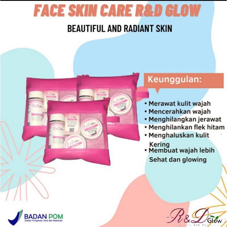 Cream R&D glow original , berBPOM