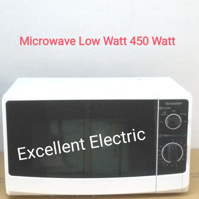 Microwave Sharp R 220MA Low Watt 20L 450 Watt