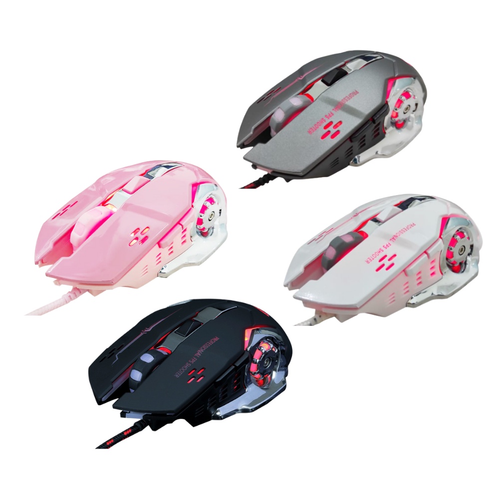 Mouse Gaming Divipard G502 3200 DPI Plus LED - Mouse Gaming Kabel USB