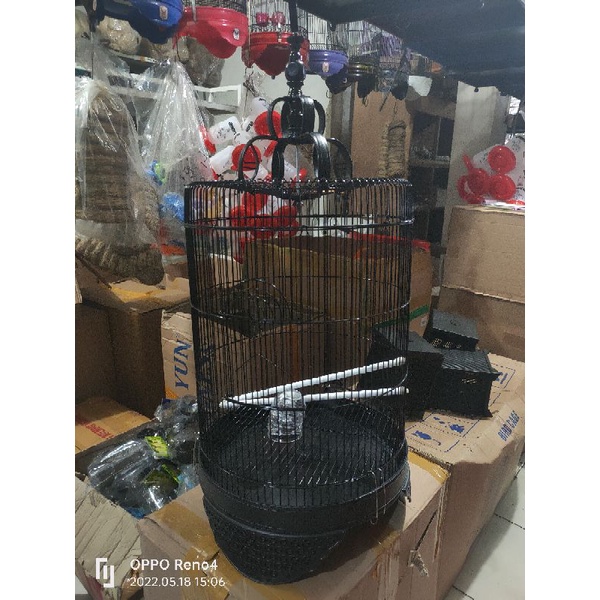 SANGKAR KANDANG BULAT BESI JUMBO DM 40 CM