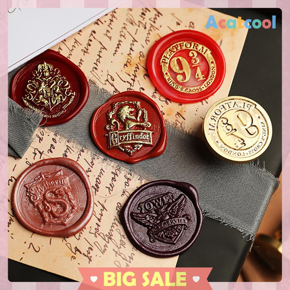 Stempel Segel Lilin Gaya Retro Untuk Membuat Kartu Undangan Pernikahan