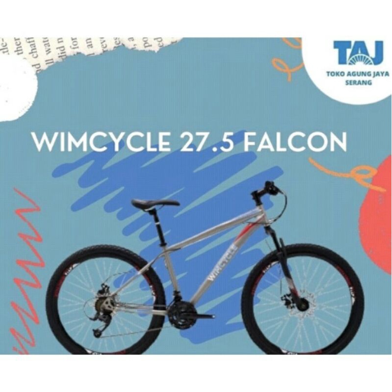 SEPEDA BICYCLE WIMCYCLE Falcon 27,5 Genio MTB M341 26 Inch United Elbruz 27,5