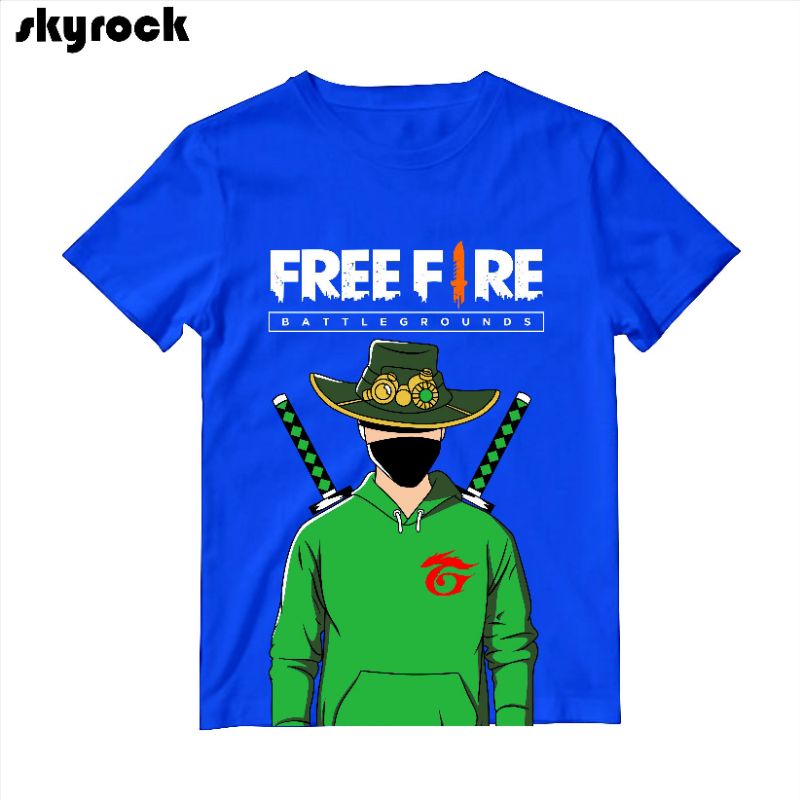 Kaos distro anak free firee kaos anak ff