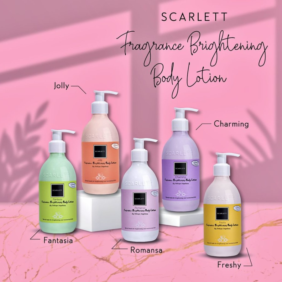 SCARLETT WHITENING BODY LOTION PEMUTIH KULIT BPOM/ LOTION PEMUTIH TUBUH SCARLETT ORIGINAL