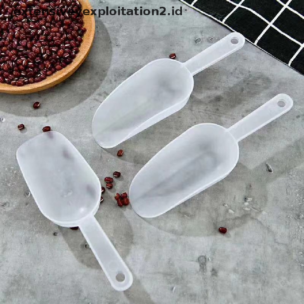 Sendok Takar Es Krim Permen Measuring Spoon Sendok Takar Plastik Frosted