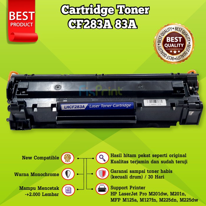 Toner Compatible 83A For XP CF283A