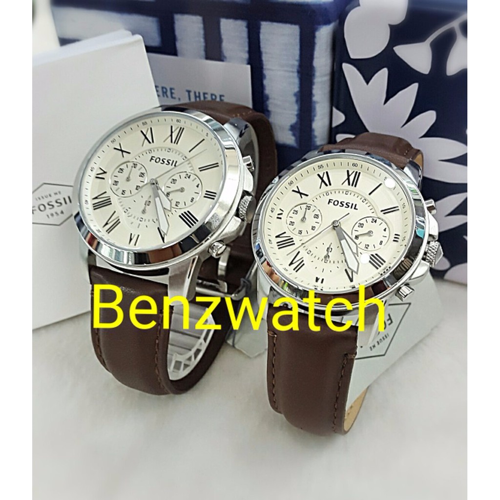 Jam Tangan Fossil Couple Original
