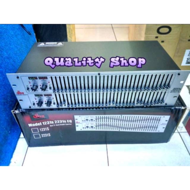 EQUALIZER DBX 2231S ( SILVER) BARU