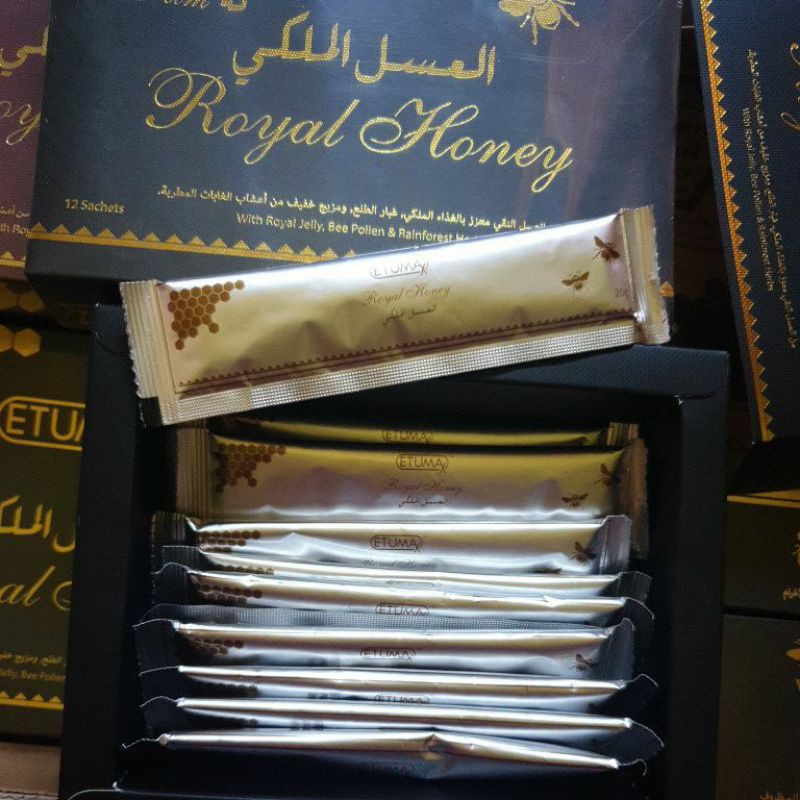 Jual Madu ETUMAX Royal Honey. Original Barcode RESMI Silver 20gr (HARGA  ECER 1sachet) Indonesia|Shopee Indonesia