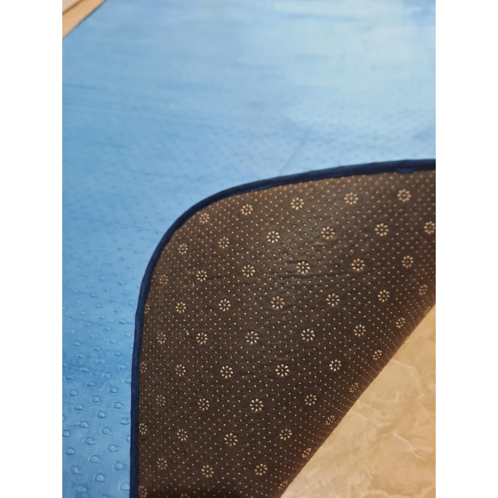 Karpet Busa FONIX Malaysia Bulu Super Lembut Anti Slip 100 x 150 F113-4