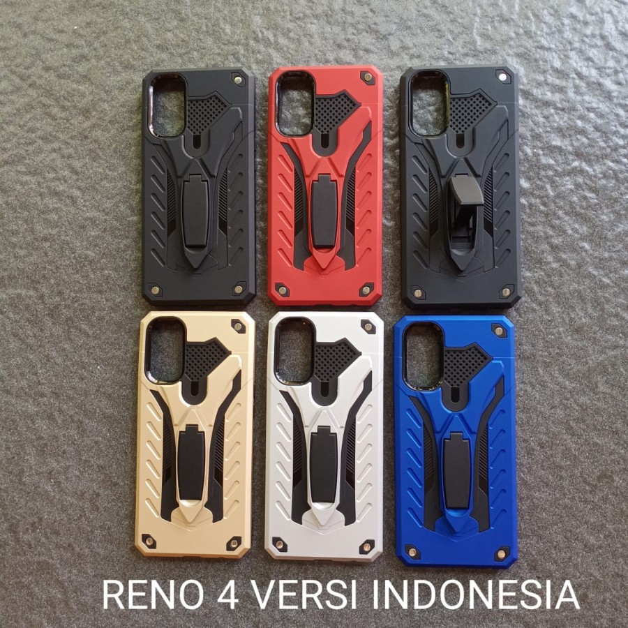 OPPO RENO 4F/OPPO RENO 4 CASE HARD CASE SPIGEN STAND PHANTOM TRANSFORMER