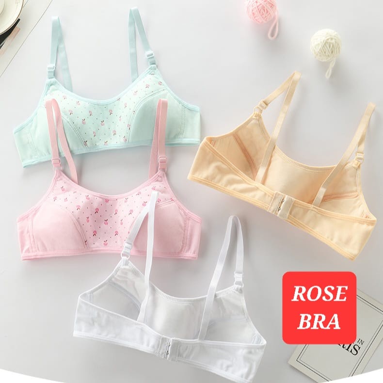 ROSE BRA PAKAIAN DALAM ANAK SD SMP REMAJA SPORT BH KATUN ADEM IMPOR NOT SOREX