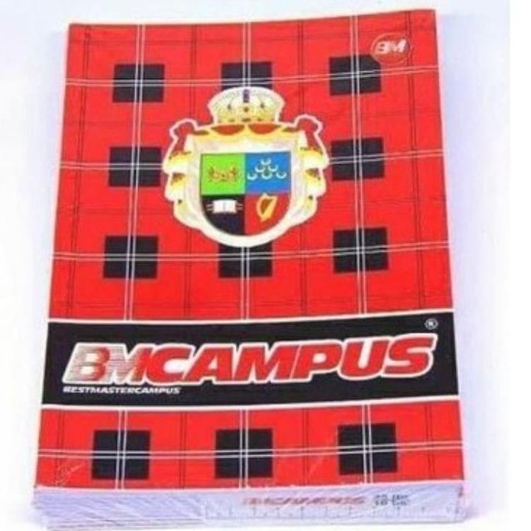 

Barang Pilihan.. PRAS_ACC BUKU TULIS BMC CAMPUS ISI 50 LEMBAR/BUKU BMC CAMPUS PER PACK 10 PCS