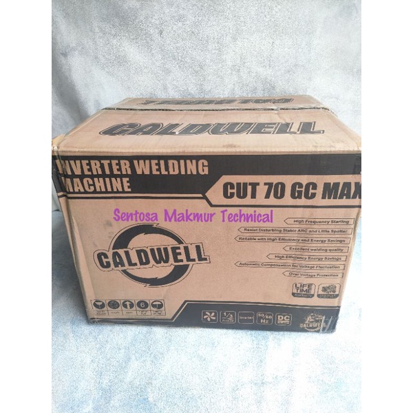 CALDWELL CUT 70 GC MAX Inverter Trafo Las Plasma Cutting 70GC