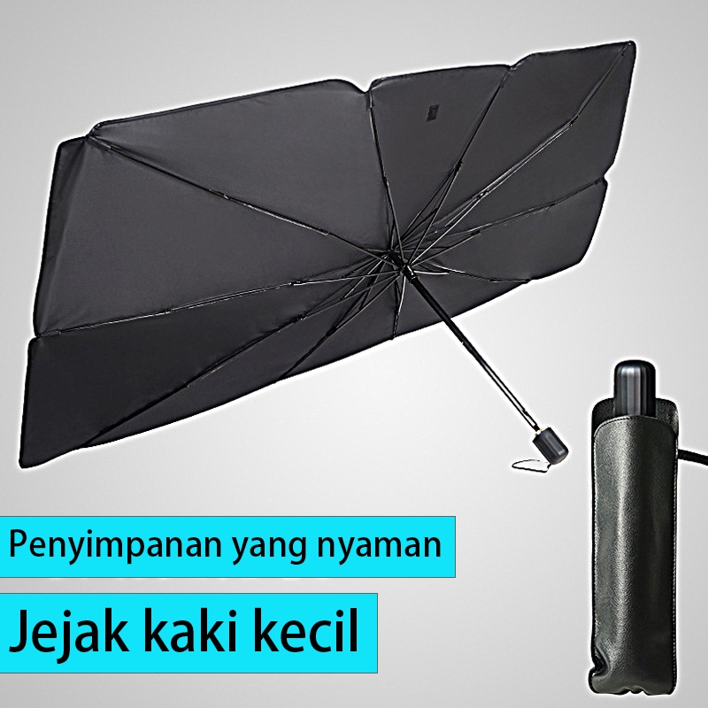 Payung Pelindung Anti Panas Mobil Kaca Depan Umbrella Sunshade