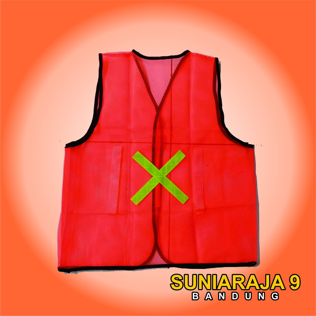 SAFETY-VEST/ ROMPI-PROYEK-JARING-ORANGE/ ROMPI-PARKIR-ORANGE