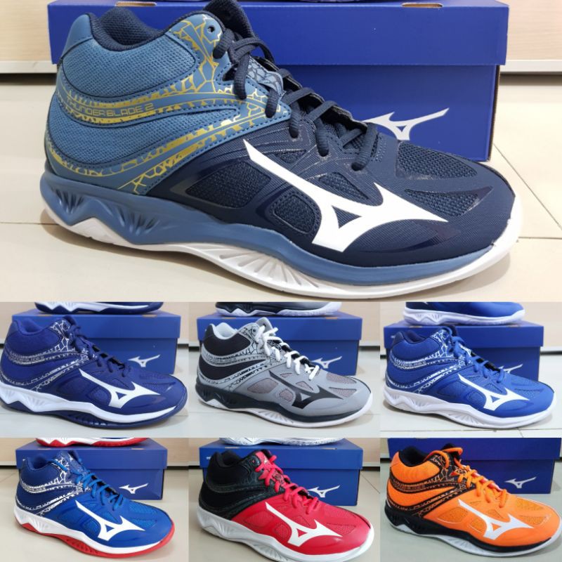  Sepatu  Voli  Mizuno  Thunderblade Thunder Blade Mid 2 