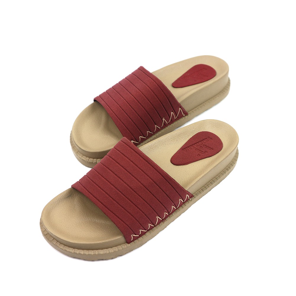 Sandal Jelly Velonesia Sandal Wedges Wanita Platform Birken Korea Style Leona Series - Bella-8