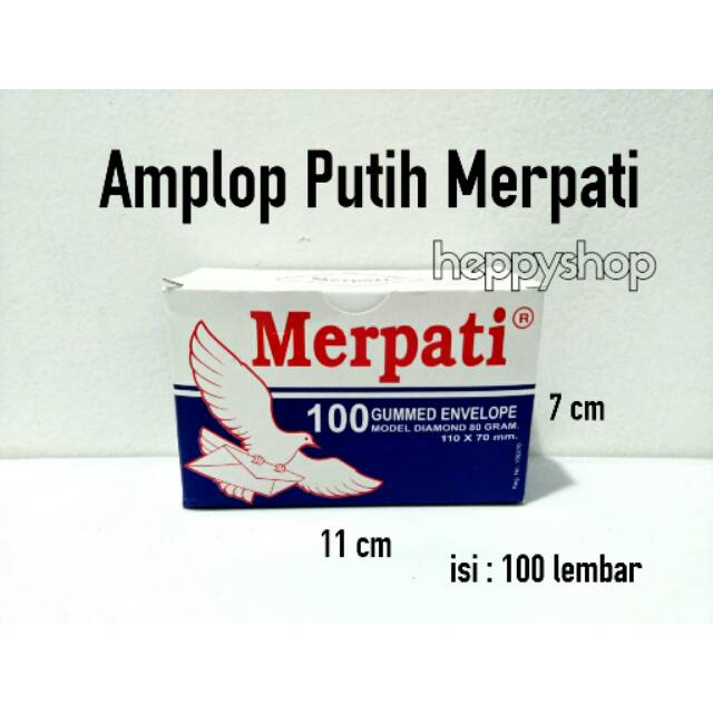 

Amplop Kecil Merpati