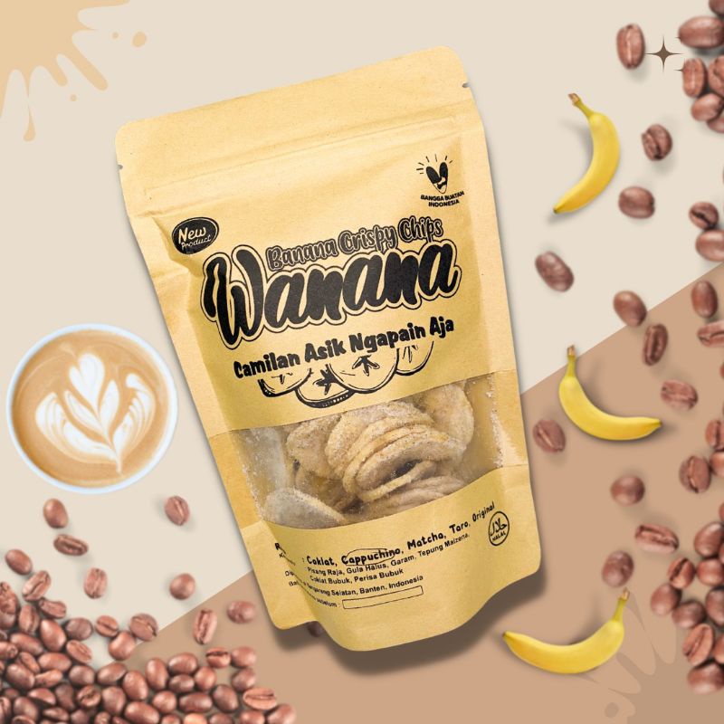 

Wanana Crispy Chips Keripik Pisang Capuccino