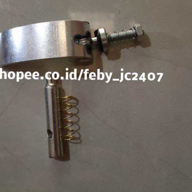 F45≛ Clamp Baut Batangan Tengah Sepeda Lipat Baut QR frame sepeda lipat quick release/engsel lipa/lo