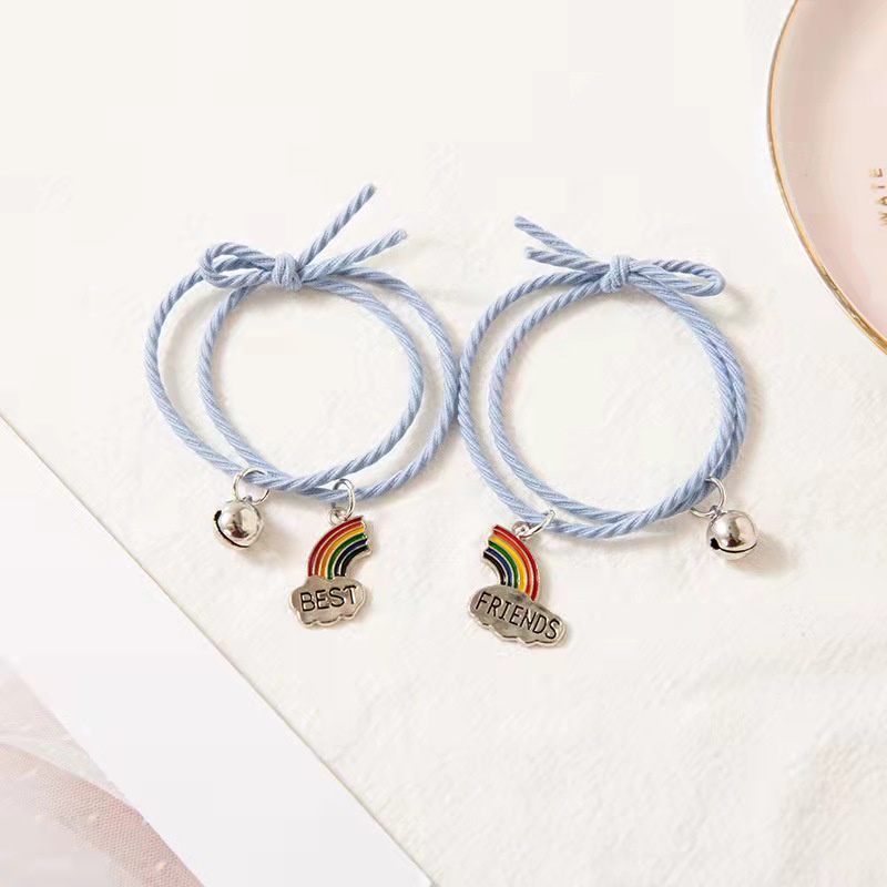 Grosir Gelang Couple Lonceng/Bel BEST FRIEND Gelang Persahabatan 2 Pcs