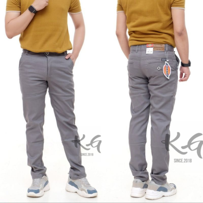 Celana Chino Panjang Pria Premium