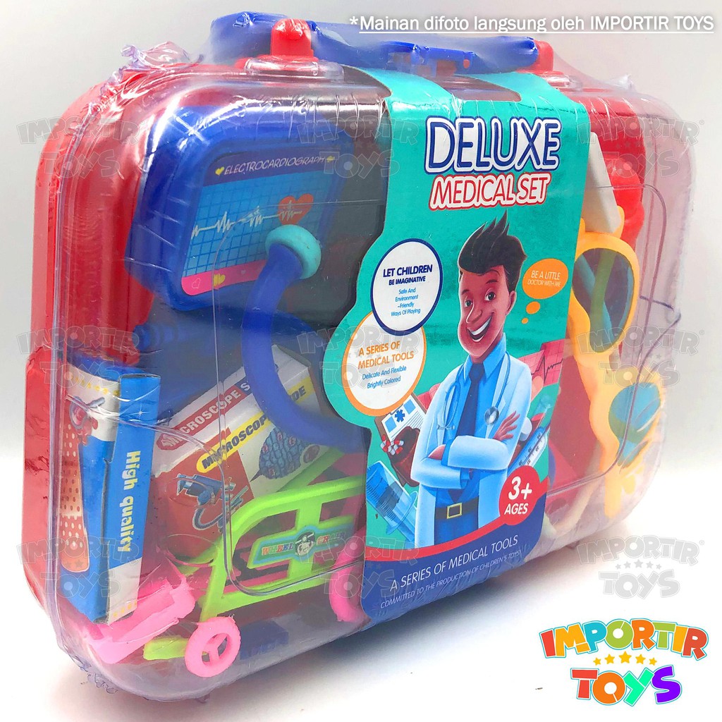 FULL Set Mainan DOKTER Tas Anak SET IMPORTIR TOYS