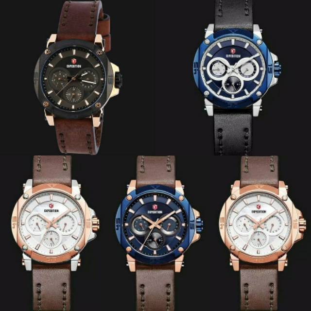 EXPEDITION E6606 E 6606 JAM WANITA LEATHER STRAP