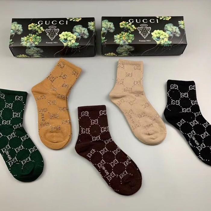 KAOS KAKI WANITA/KAOS KAKI GUCCI TYPE N0804 IMPORT PREMIUM