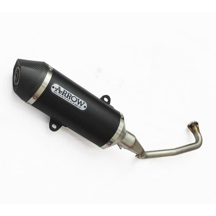 Knalpot Arrow Urban Scooter Black Carbon Yamaha Nmax 155
