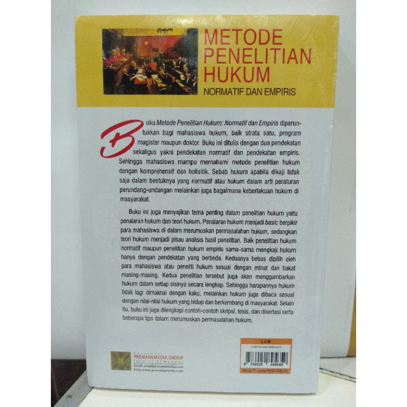 BUKU METODE PENELITIAN HUKUM NORMATIF DAN EMPIRIS-1