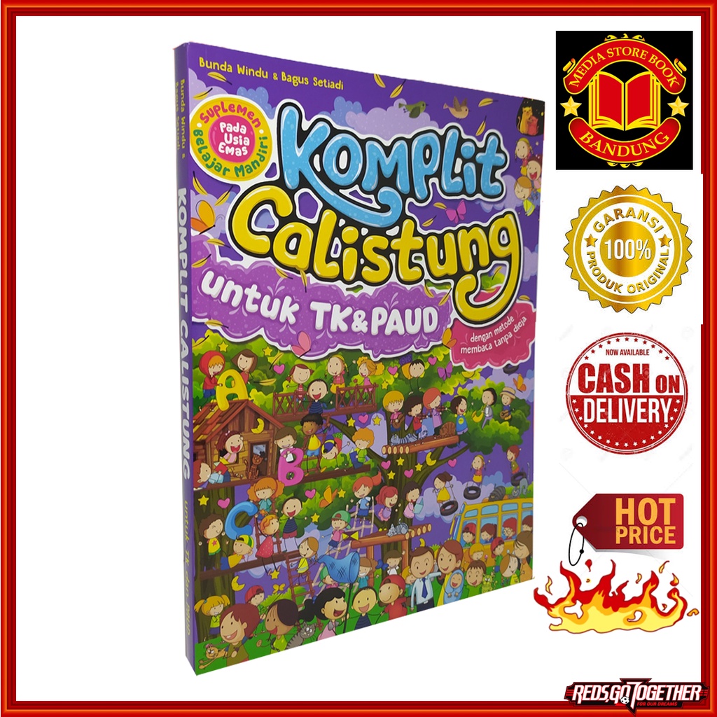 BUKU PENGEMBANGAN DIRI - BUKU BELAJAR CALISTUNG - Buku Calistung Anak TK Anak PAUD Komplit Calistung