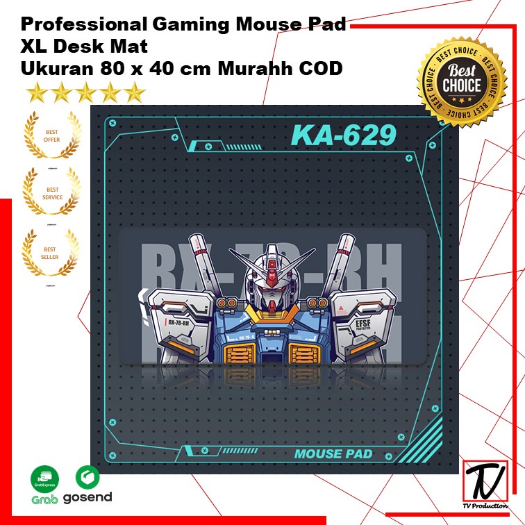 Professional Gaming Mouse Pad XL Desk Mat 40x80cm Murahh Mouse Pad Gaming Olevo COD