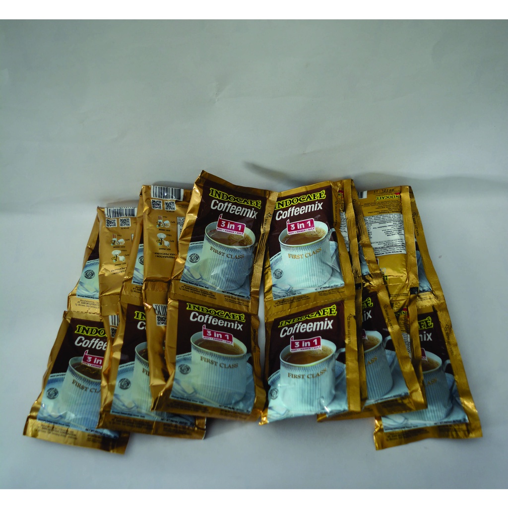 

Indocafe Coffeemix 3 in 1 (Kopi+Krimer+Gula) Sachet 20 Gram