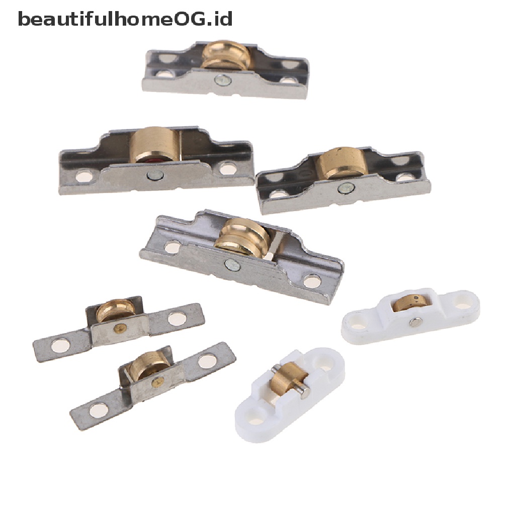 1 Pc Roda Katrol Pintu Geser Jendela Bahan Stainless Steel