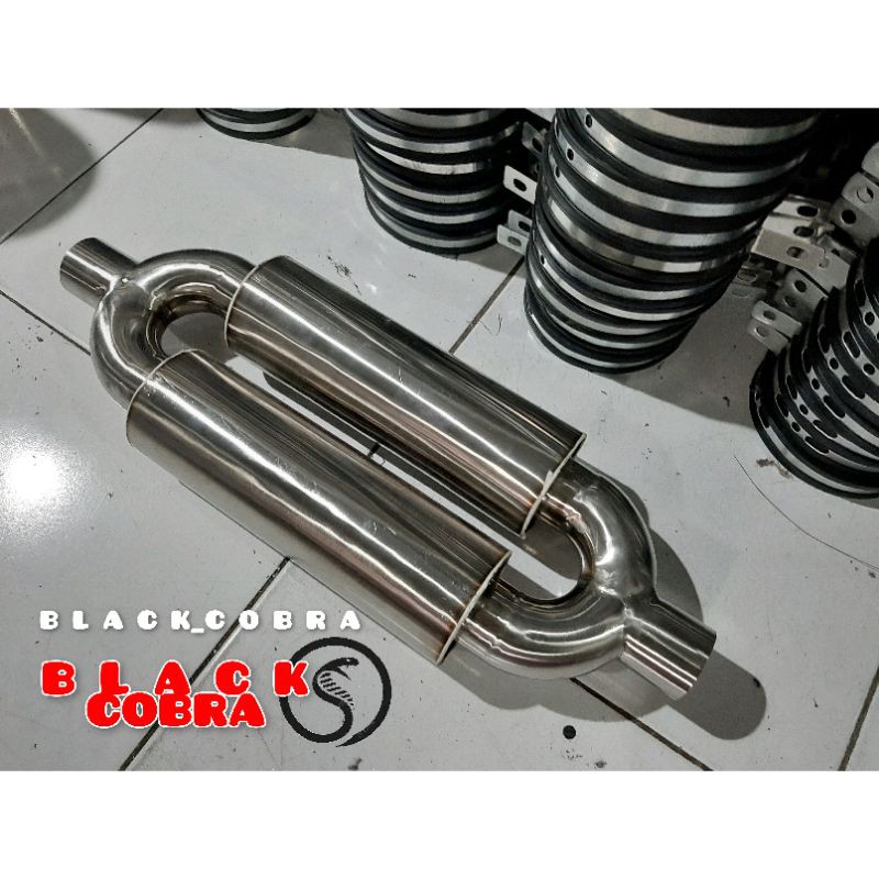RESONATOR MOBIL PEREDAM SUARA KNALPOT RACING MANUAL DAN OTOMATIS UNIVERSAL