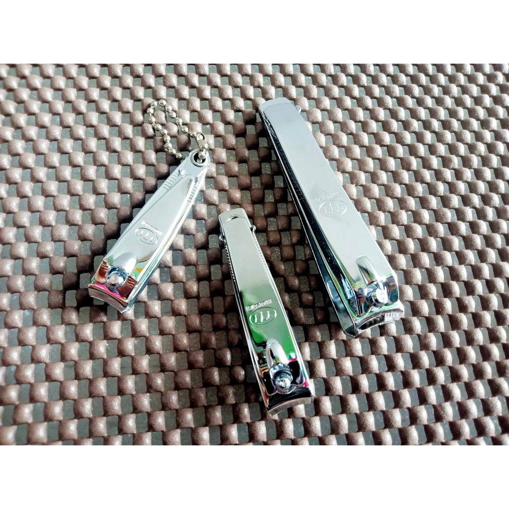 1 buah Gunting Kuku Stainless Silver Multi Size