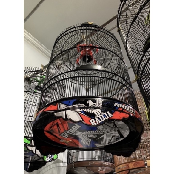 SANGKAR KANDANG MURAI RADJA DECAL PVC DM 58