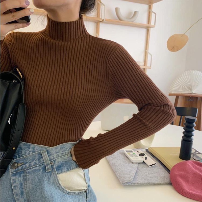 AISHA INNER RAJUT TURTLENECK KNIT