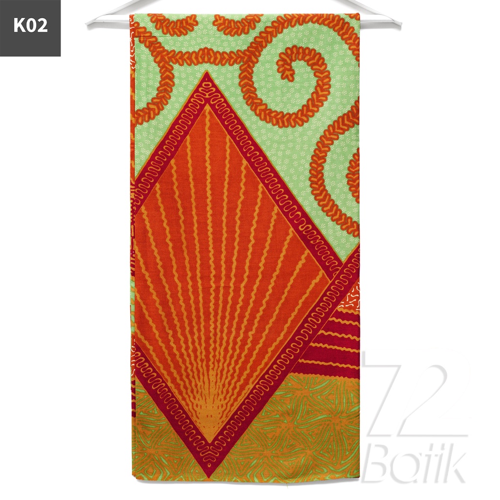 KAIN BATIK PREMIUM Bahan Katun Motif Tali Asri Warna Merah 722086 Cap 72 Jarik Jarit Samping Kebat Panjang Batik Katun Modern Premium Bahan Seragam Batik Pernikahan Kantor Keluarga Murah Kamen Jadi Batik Bali Lembaran