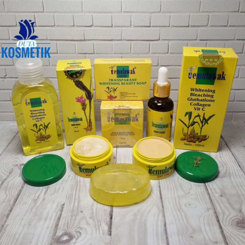 PAKET TEMULAWAK ORIGINAL 5in1 / PAKET PERAWATAN WAJAH LENGKAP